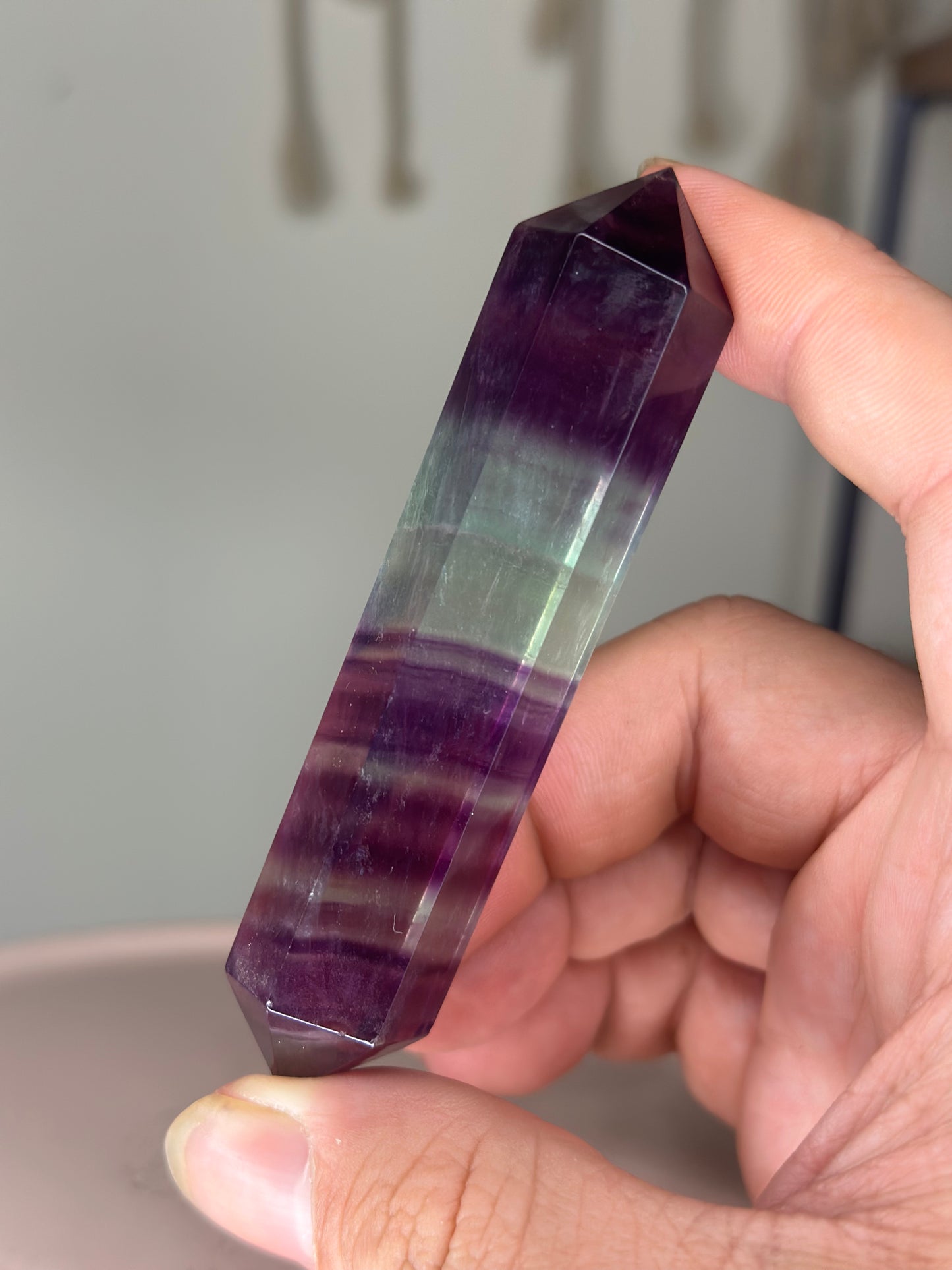 Candy Fluorite Double Point